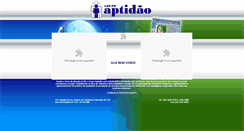 Desktop Screenshot of grupoaptidao.com.br