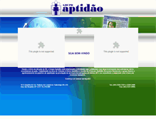 Tablet Screenshot of grupoaptidao.com.br